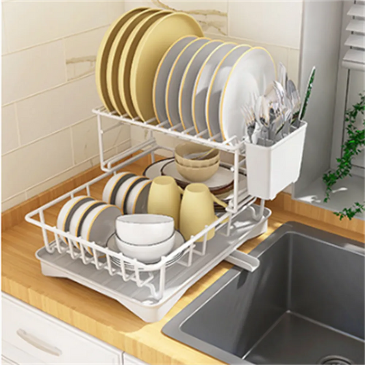 Drying Rack with Drainboard
